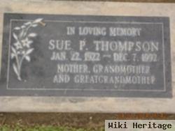 Sue P Thompson