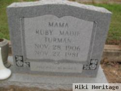 Ruby Madie Turman