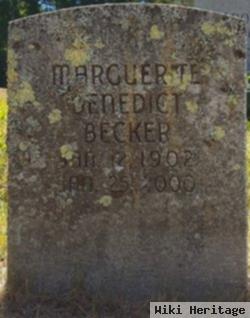 Marguerite Benedict Becker