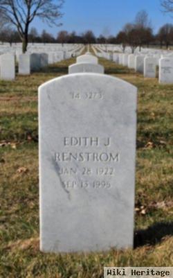 Edith J Renstrom