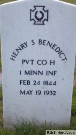 Henry S Benedict