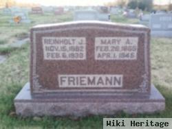 Anna Maria "mary Ann" Reuss Friemann