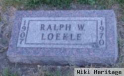 Ralph W. Loekle