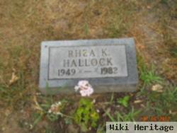 Rhea K. Hallock