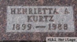 Henrietta A. Peltier Kurtz