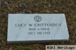 Lucy W Crittenden