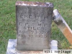 Emert H. Stiles