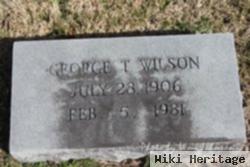 George T Wilson