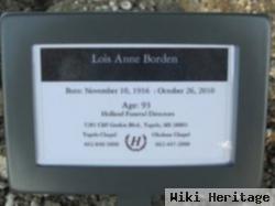 Lois Ann Hansell Borden