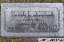 Susan Elizabeth "susie" Decker Toy