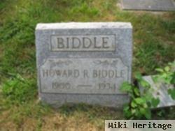 Howard R Biddle