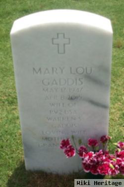 Mary Lou Maryman Gaddis