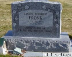 Landon Hendricks Fronk