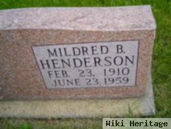 Mildred Elizabeth Blumenstein Henderson