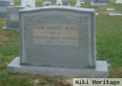 Annie Hunley Blake Wayman