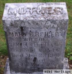 Mary B Reigert Fetterolf