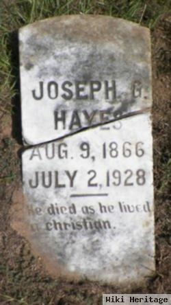 Joseph G Hayes