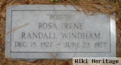 Rosa Irene "rosene" Randall Windham