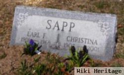 Earl F Sapp