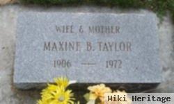 Maxine B. Waymire Taylor