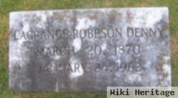 Margaret Lagrange Robeson Denny