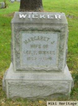 Margaret J Wicker