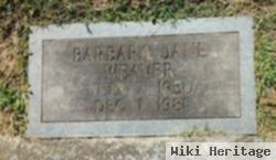 Barbara Jane Weaver