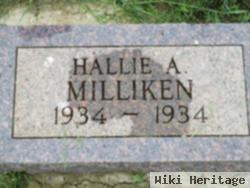 Hallie A Milliken