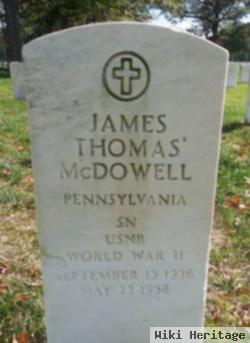 James Thomas Mcdowell