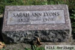 Sarah Ann Lyons