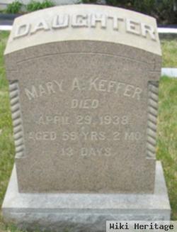 Mary A Keffer