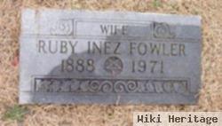 Ruby Inez Touchtone Fowler