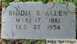 Biddie K. Griffin Allen