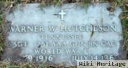 Sgt Warner W. Hutcheson