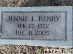 Jennie Lee Hall Henry