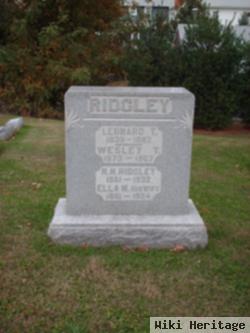 Leonard T. Ridgley