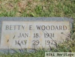 Betty E. Woodard