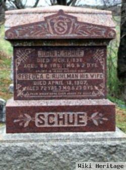 Rebecca C Ruhlman Schue