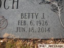 Betty J Poch