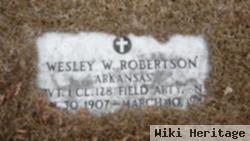 Wesley W Robertson