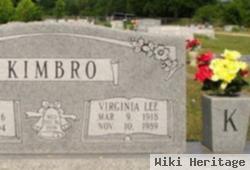 Virginia Lee Kimbro