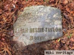 Sarah Bessie Taylor