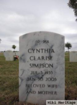 Cynthia C Simpson