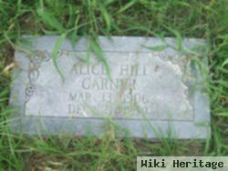 Alice Hill Garner