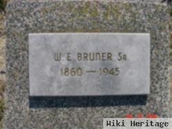 W E Bruner, Sr