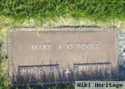 Mary A O'toole