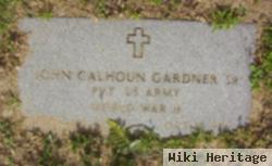 John Calhoun Gardner, Sr