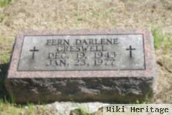 Fern Darlene Creswell