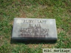 Ruby Sapp Blair