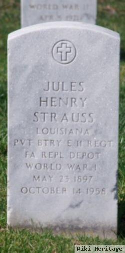 Jules Henry Strauss